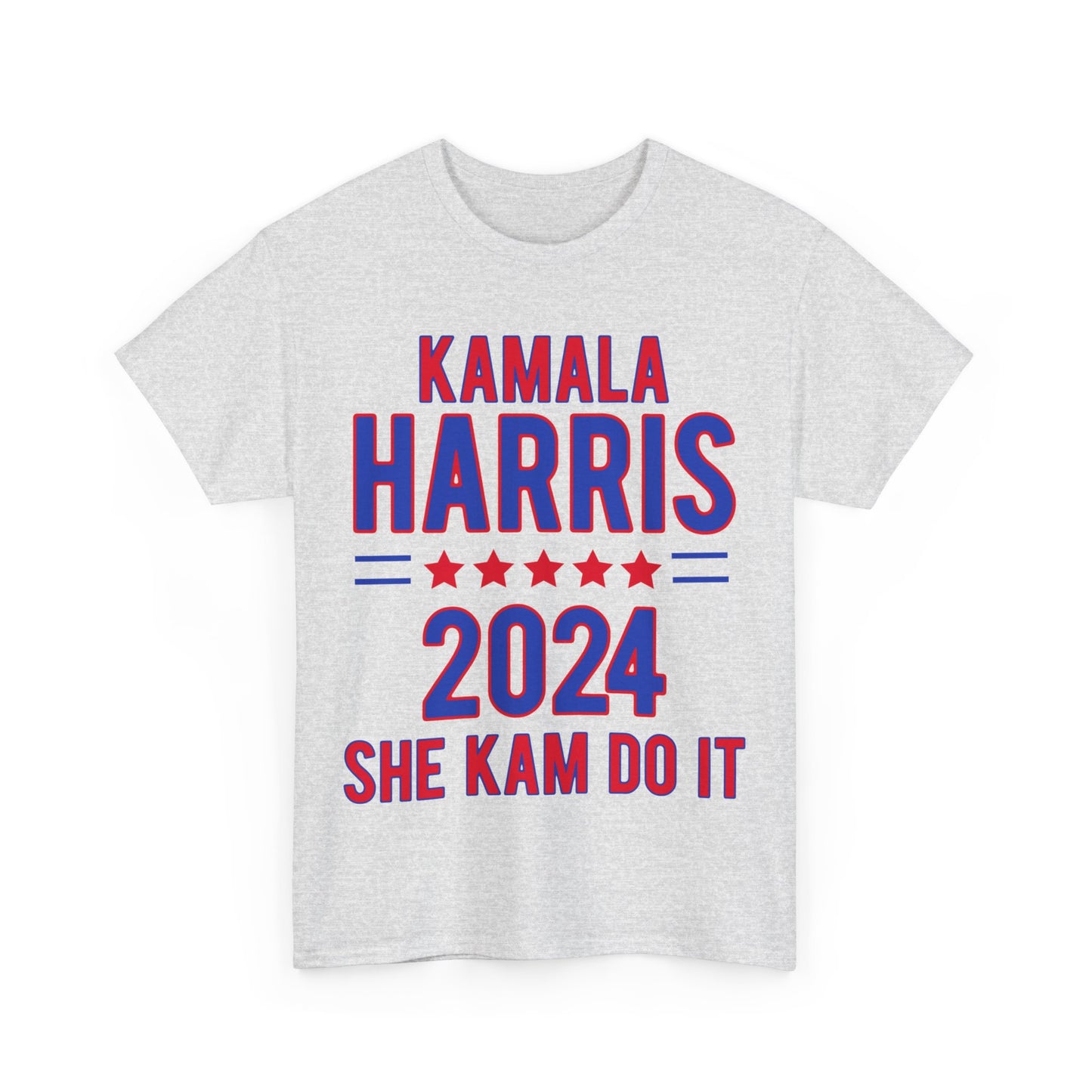 Kamala Harris 2024 Vote Supporter fan Unisex Heavy Cotton Tee