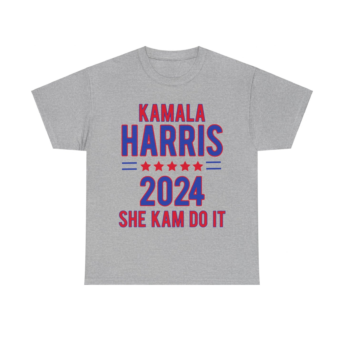 Kamala Harris 2024 Vote Supporter fan Unisex Heavy Cotton Tee