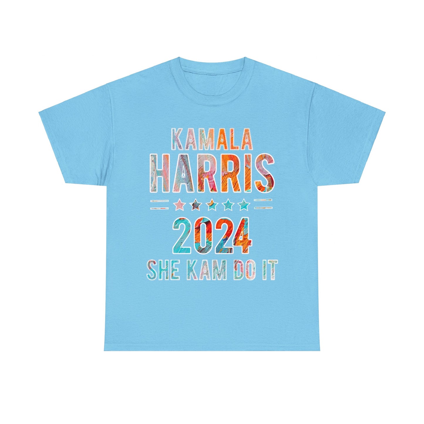 Kamala Harris 2024 Vote Supporter pretty unusual Unisex Heavy Cotton Tee