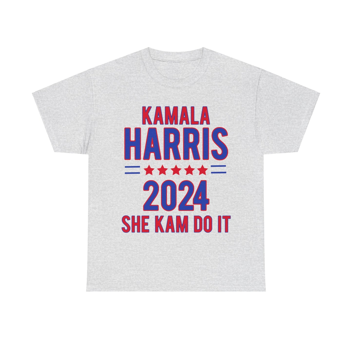 Kamala Harris 2024 Vote Supporter fan Unisex Heavy Cotton Tee