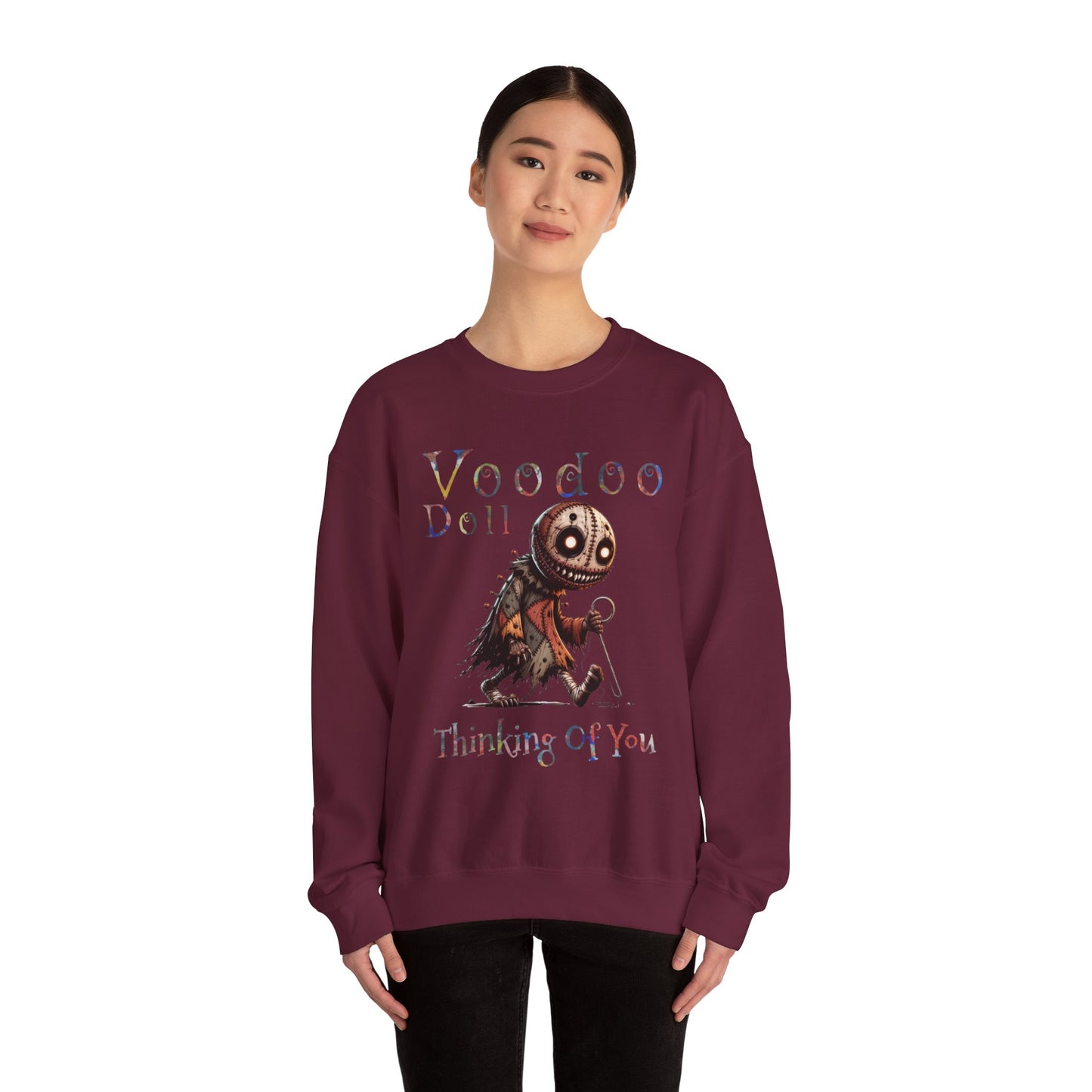 Halloween Voodoo Doll Sweatshirt