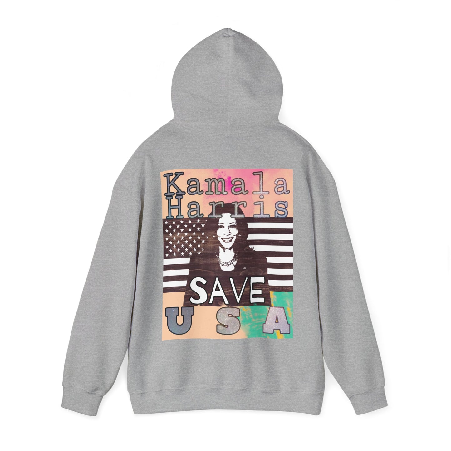 Kamala Harris For President Save USA Unisex Heavy Blend™ Hooded Sweatshirt