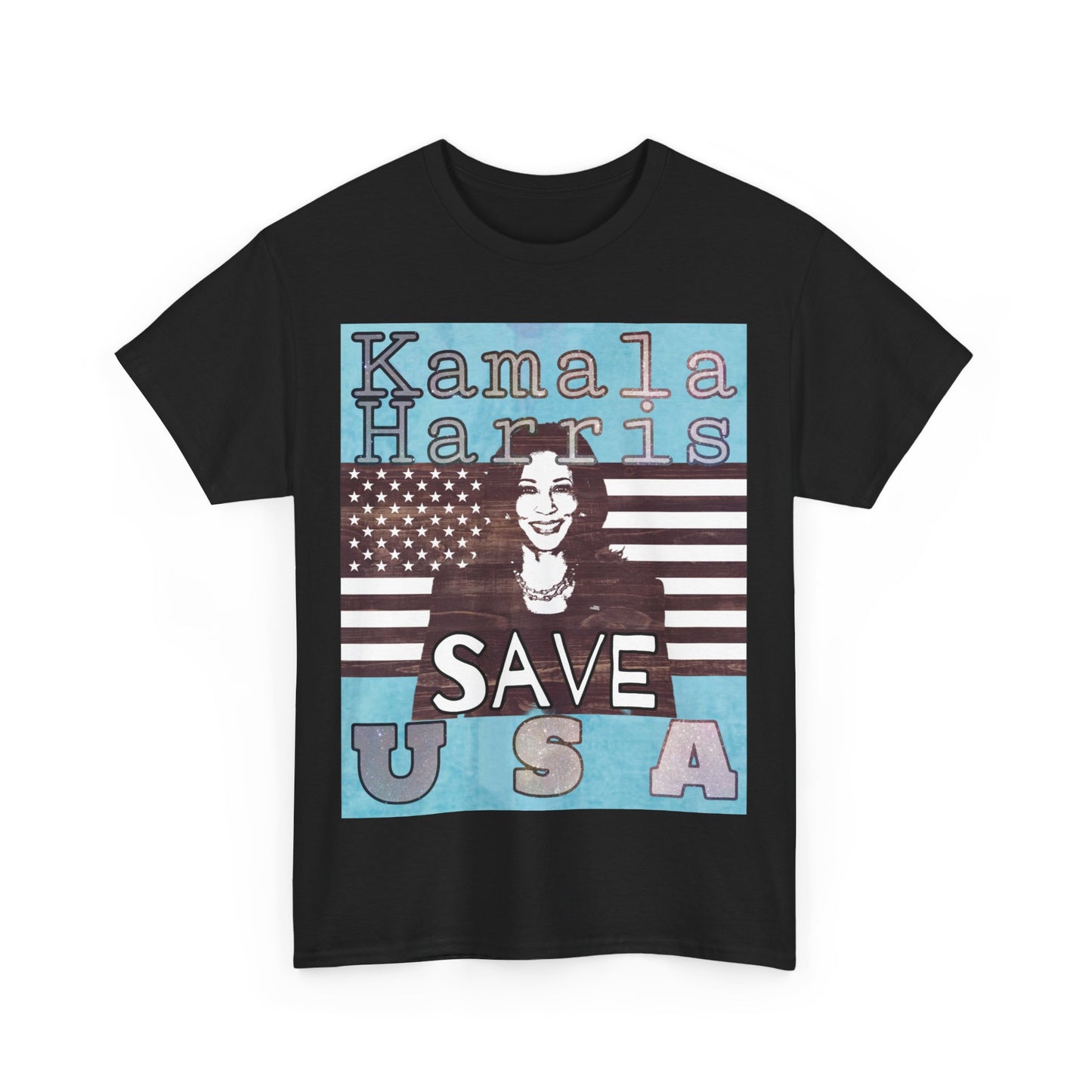 Kamala Harris For President Save USA Unisex Heavy Cotton Tee