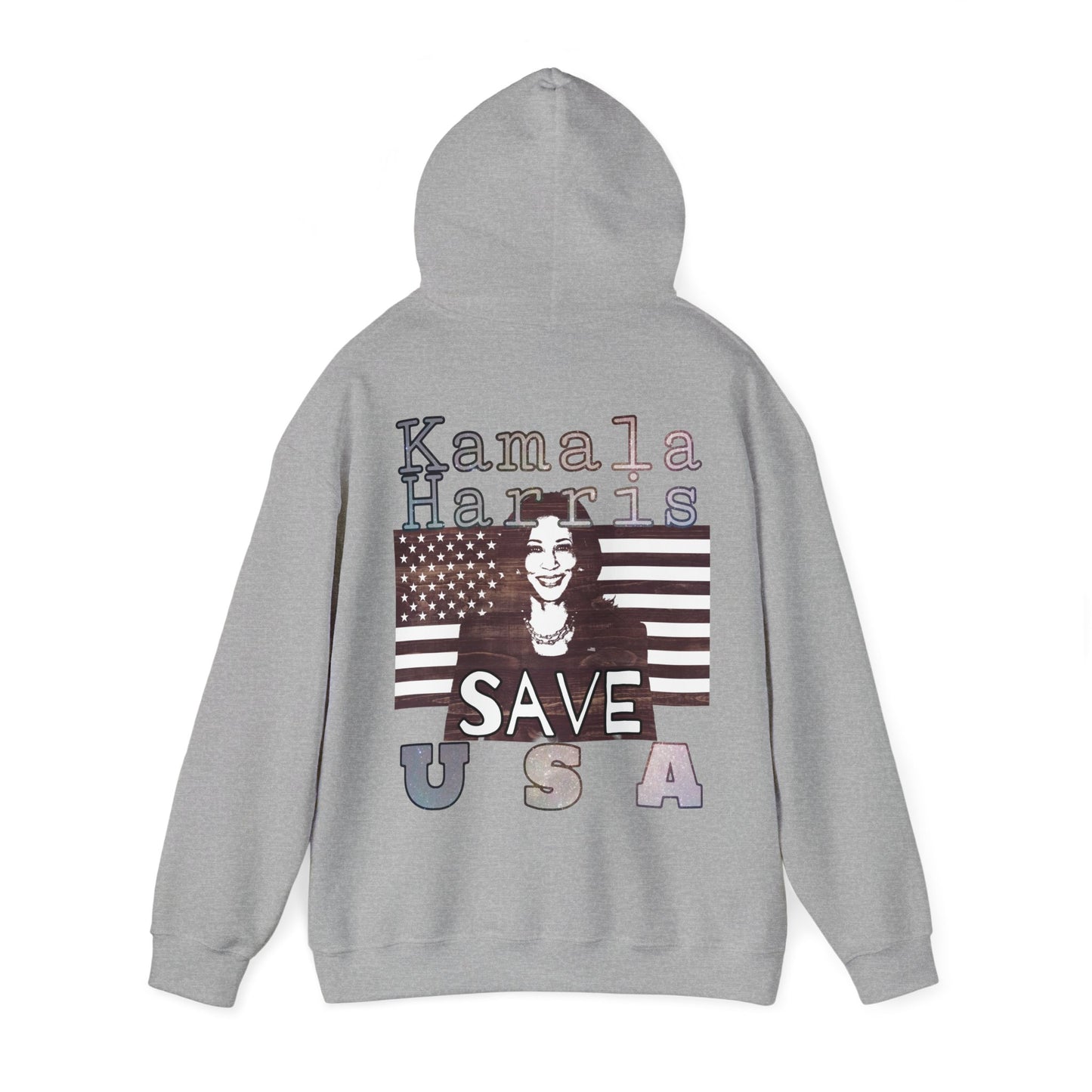 Kamala Harris For President Save USA Unisex Heavy Blend™ Hooded Sweatshirt