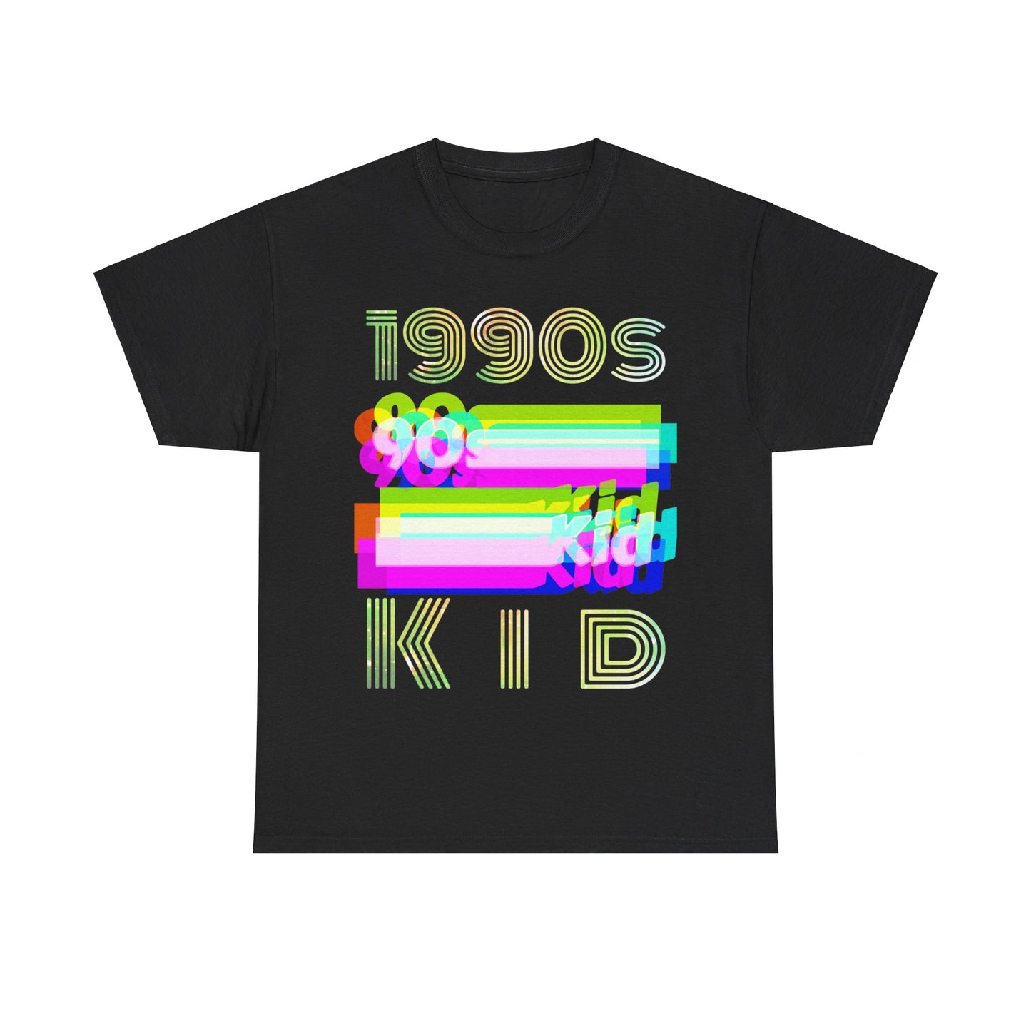 1990s kid decade party Unisex Heavy Cotton Tee