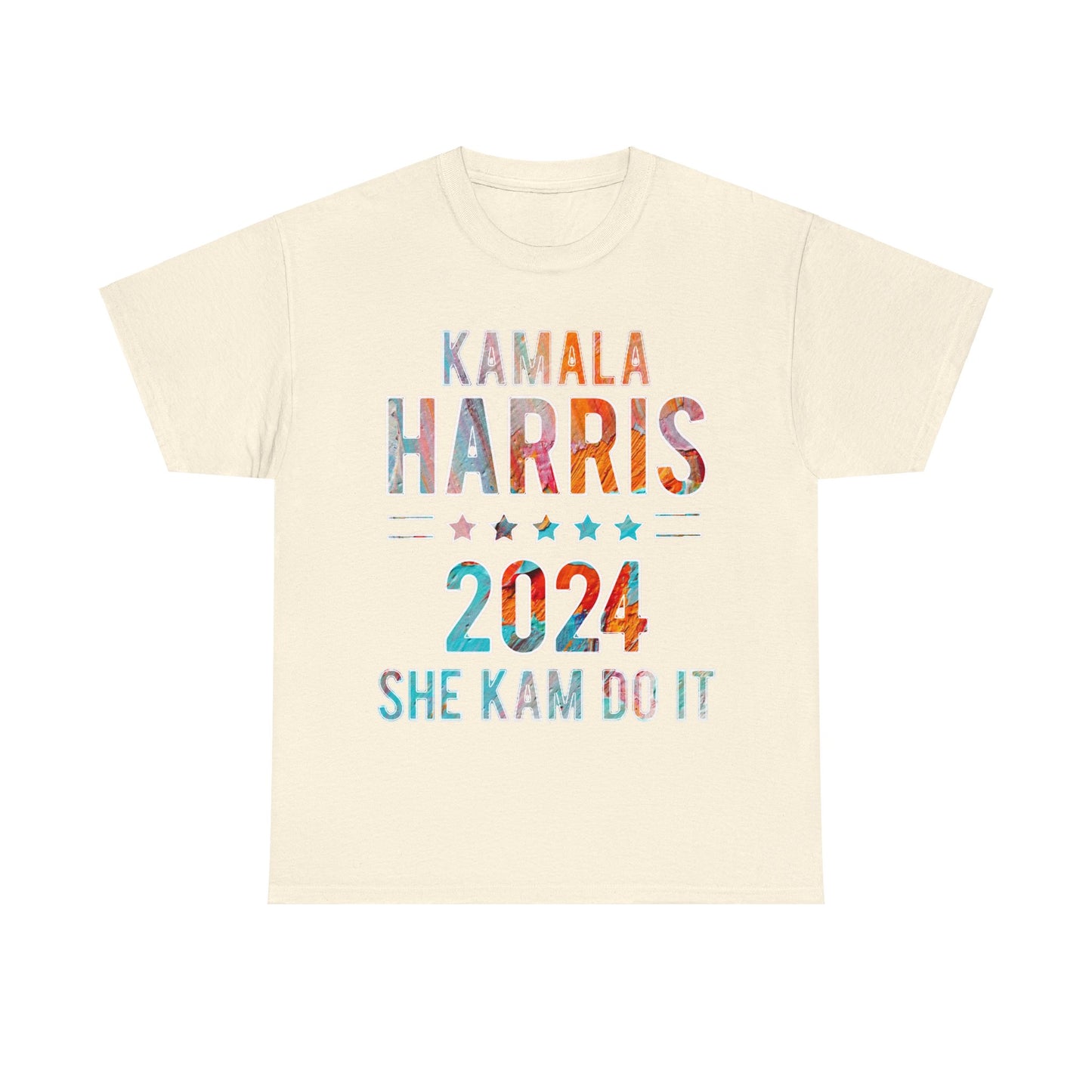 Kamala Harris 2024 Vote Supporter pretty unusual Unisex Heavy Cotton Tee