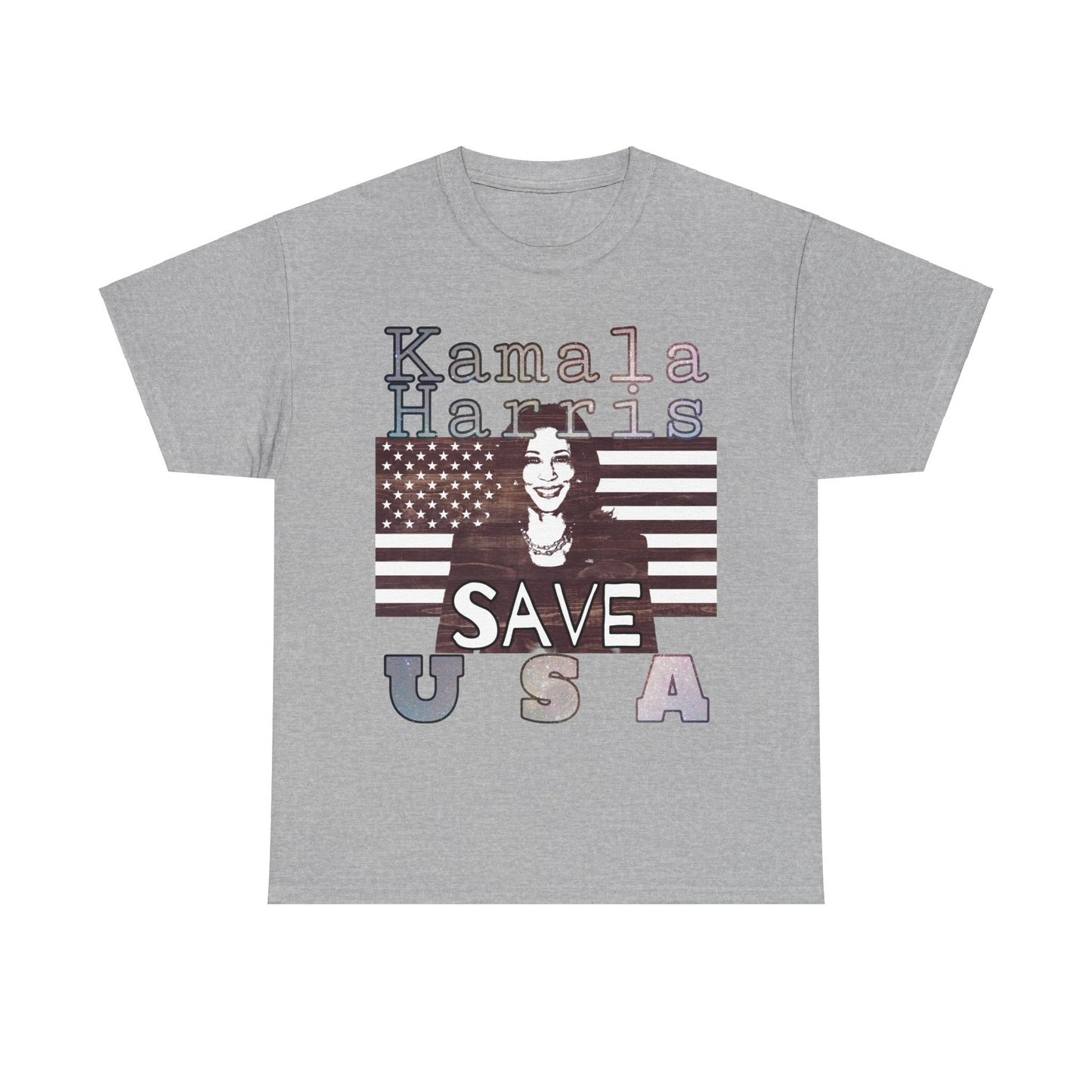 Kamala Harris For President Save USA Unisex Heavy Cotton Tee