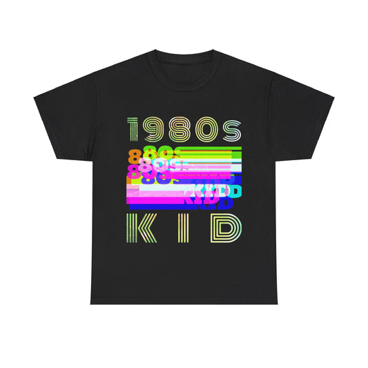 1980s 80s kid decade Unisex Heavy Cotton Tee