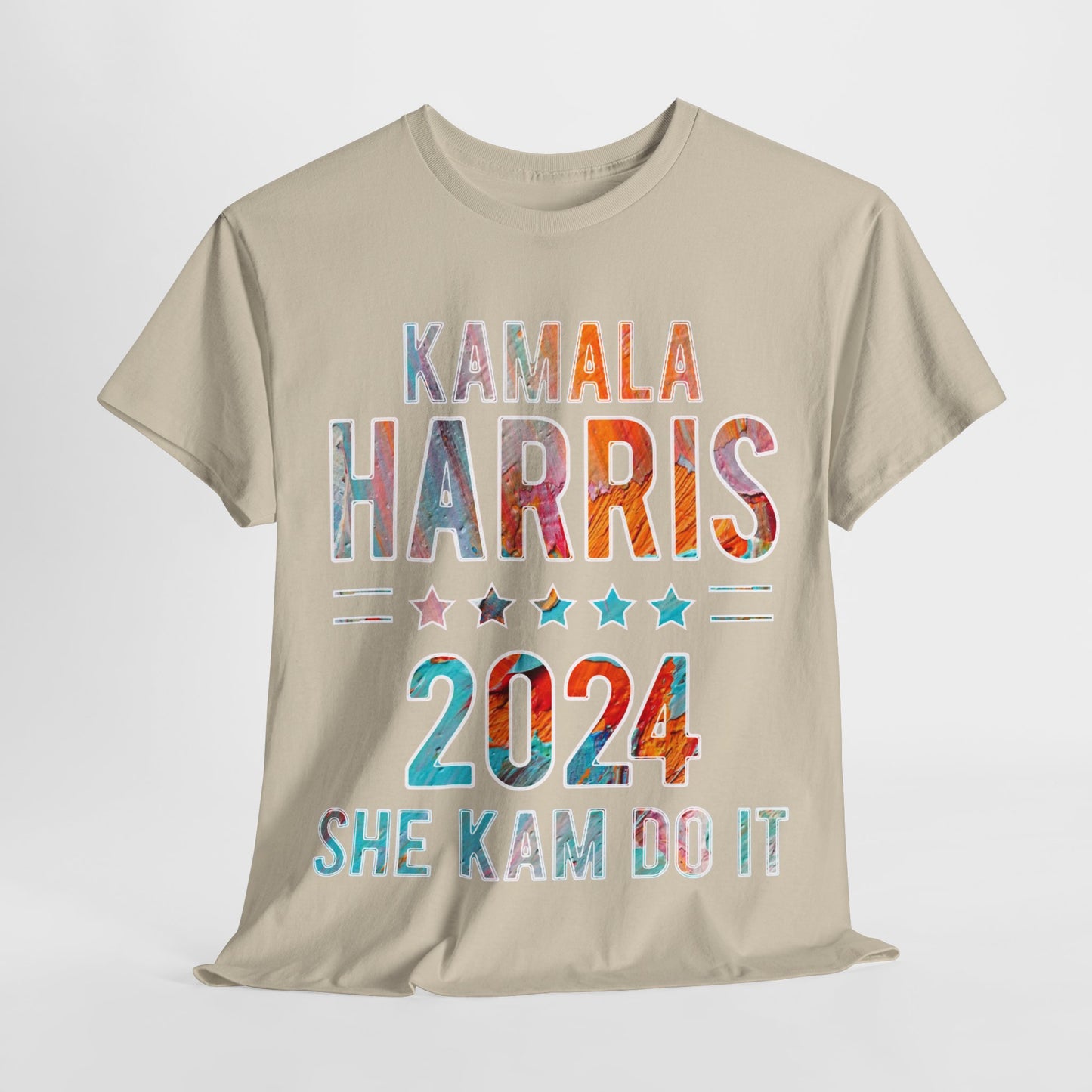 Kamala Harris 2024 Vote Supporter pretty unusual Unisex Heavy Cotton Tee