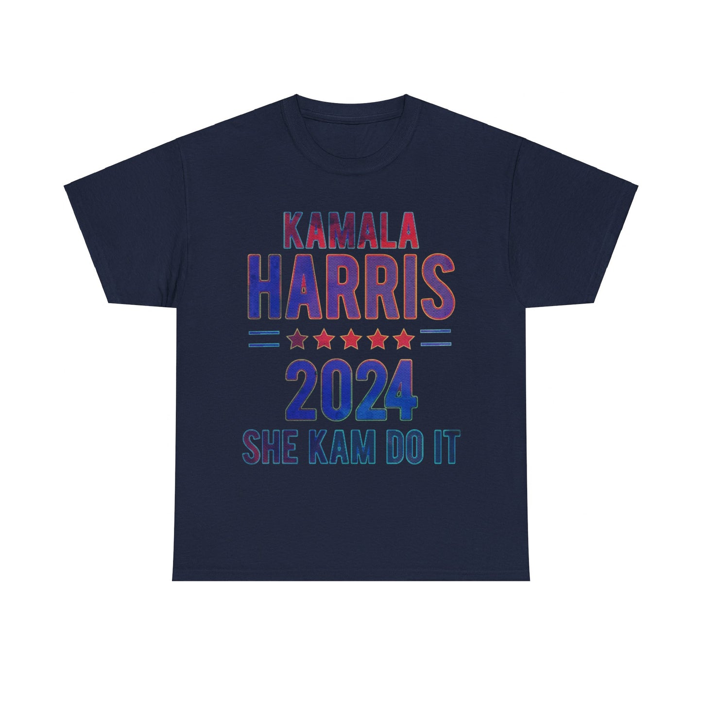 Kamala Harris 2024 Vote Supporter washed look Unisex Heavy Cotton Tee