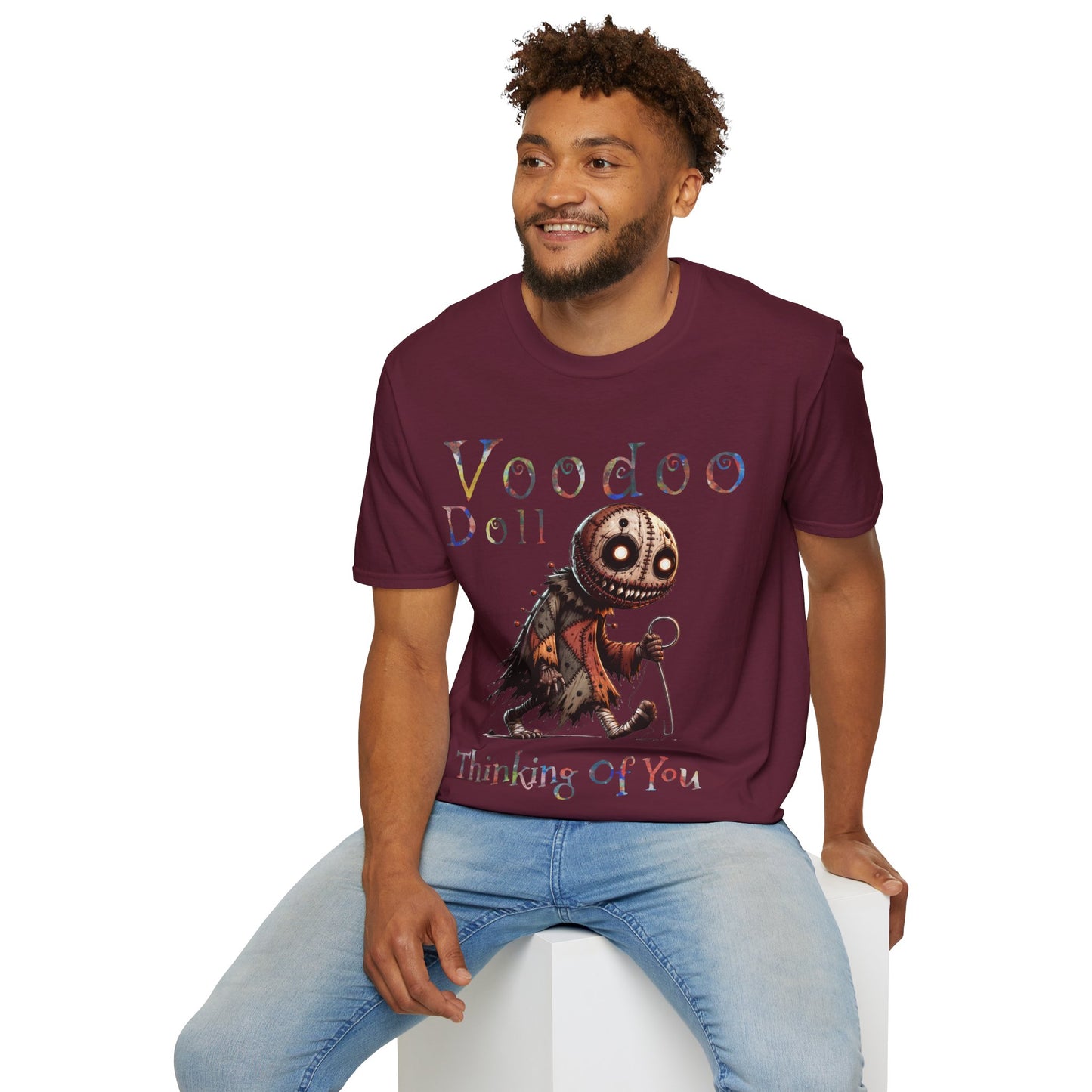 Voodoo Doll Thinking Of You Halloween T-Shirt