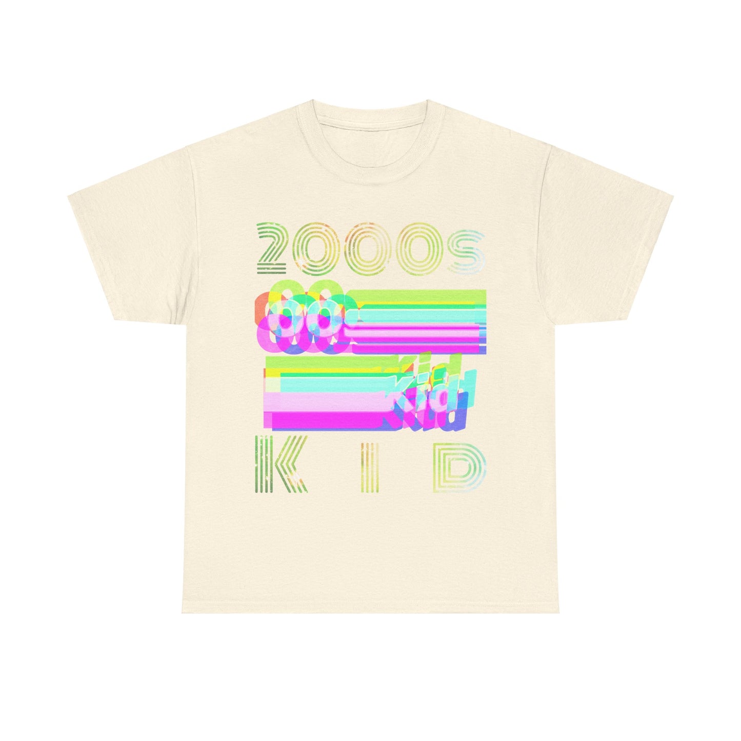 2000s kid 00s funky Unisex Heavy Cotton Tee