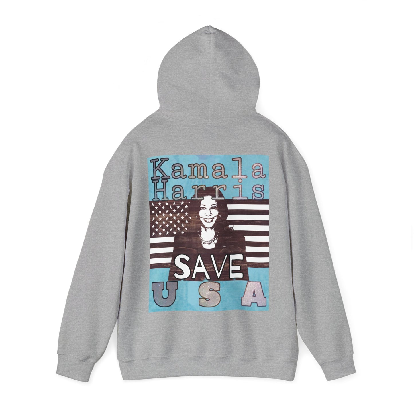 Kamala Harris For President Save USA Unisex Heavy Blend™ Hooded Sweatshirt