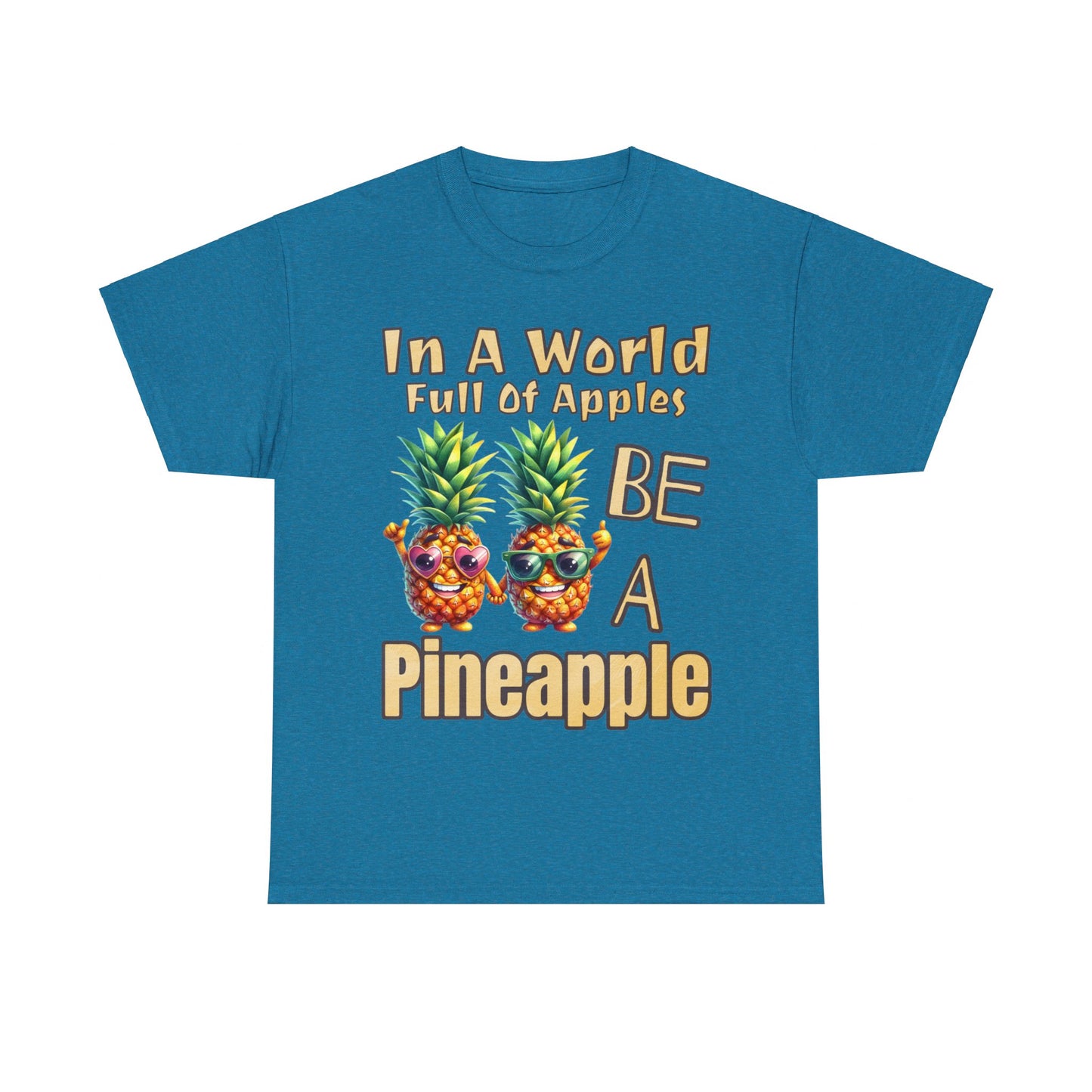 Cool Pineapple Couple Mr & Mrs Unisex Heavy Cotton Tee