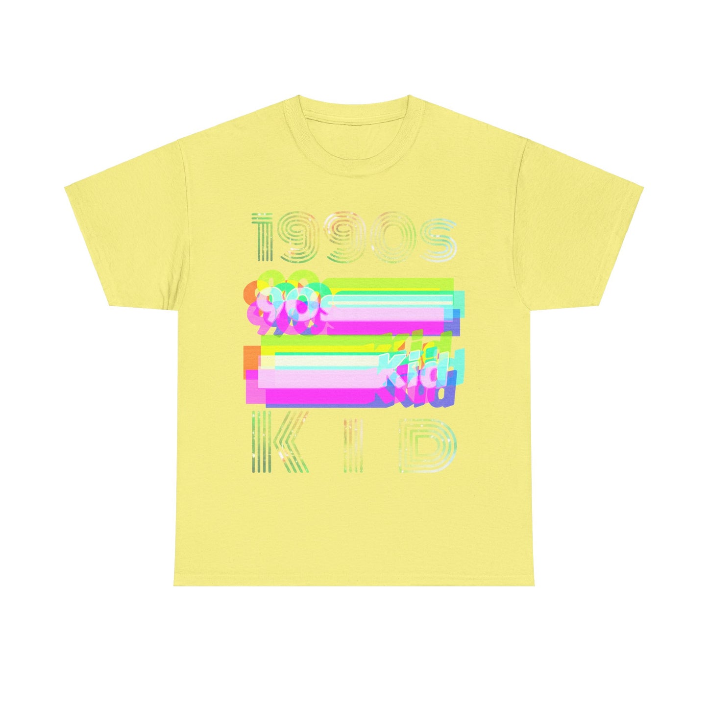 1990s kid decade party Unisex Heavy Cotton Tee