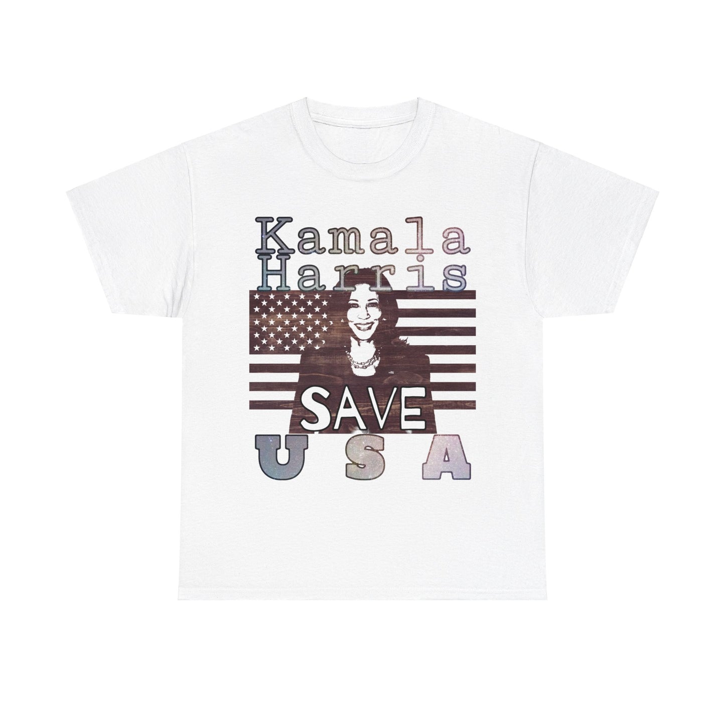 Kamala Harris For President Save USA Unisex Heavy Cotton Tee