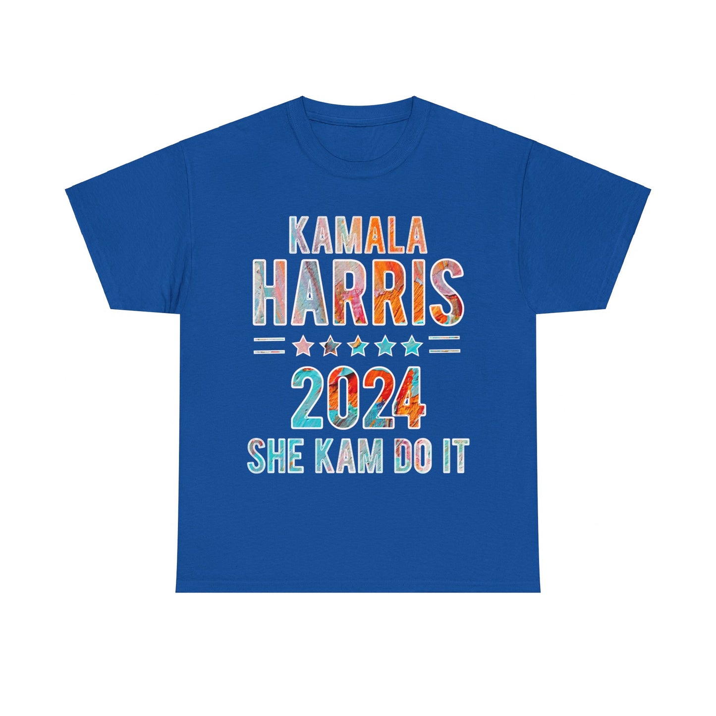 Kamala Harris 2024 Vote Supporter pretty unusual Unisex Heavy Cotton Tee