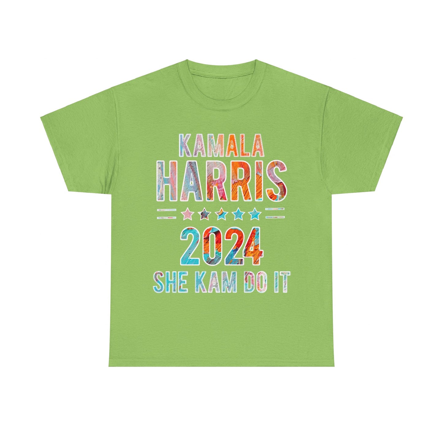 Kamala Harris 2024 Vote Supporter pretty unusual Unisex Heavy Cotton Tee