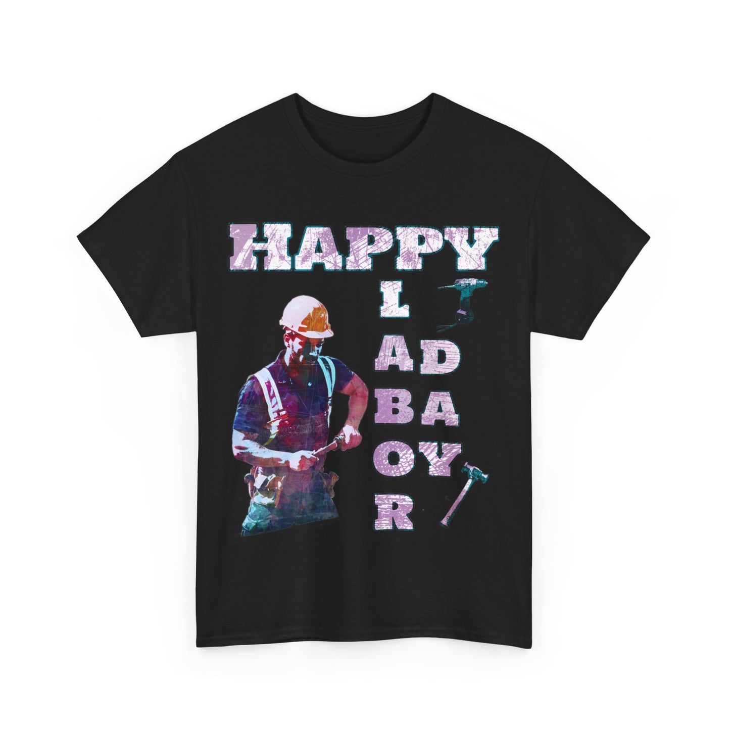 Happy Labor Day National Holiday supporters Unisex Heavy Cotton Tee