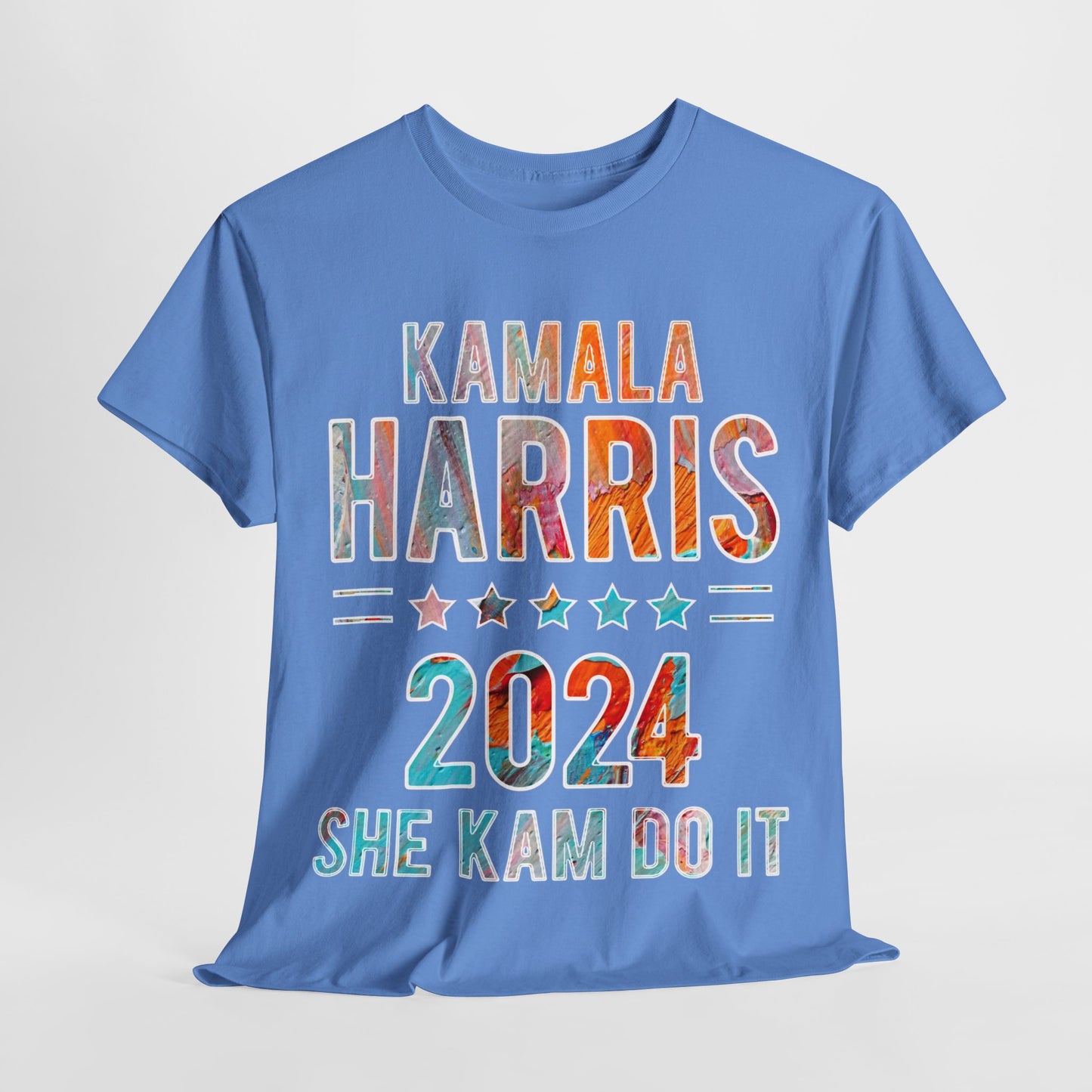 Kamala Harris 2024 Vote Supporter pretty unusual Unisex Heavy Cotton Tee