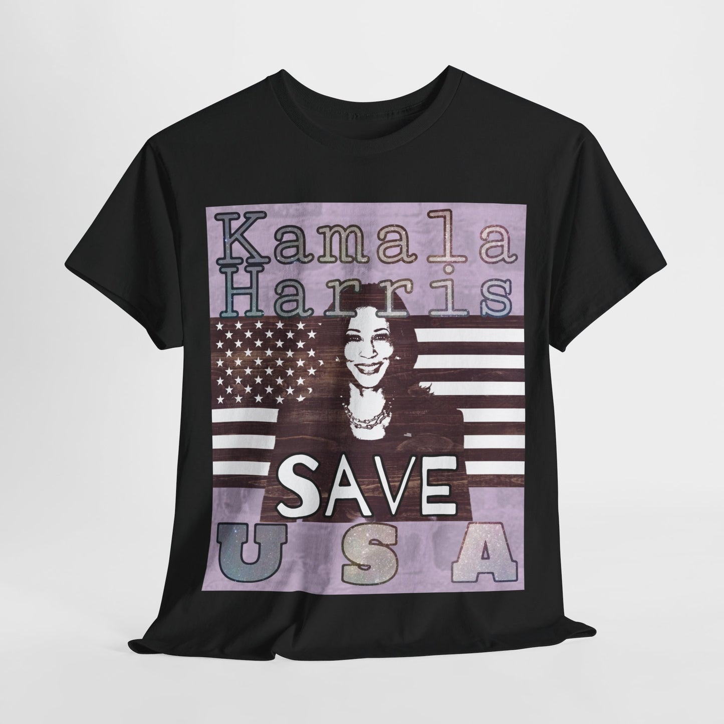 Kamala Harris For President Save USA Unisex Heavy Cotton Tee