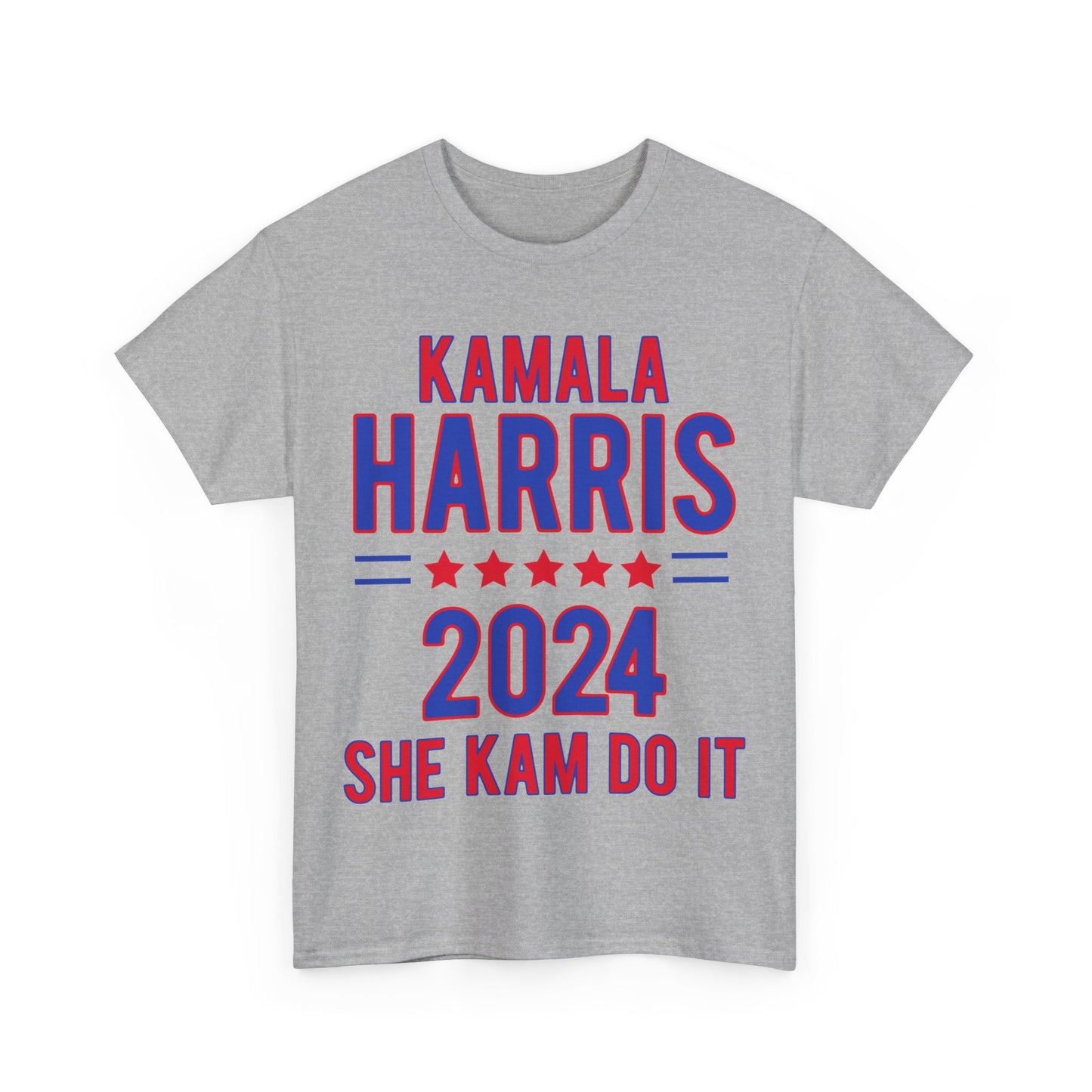 Kamala Harris 2024 Vote Supporter fan Unisex Heavy Cotton Tee