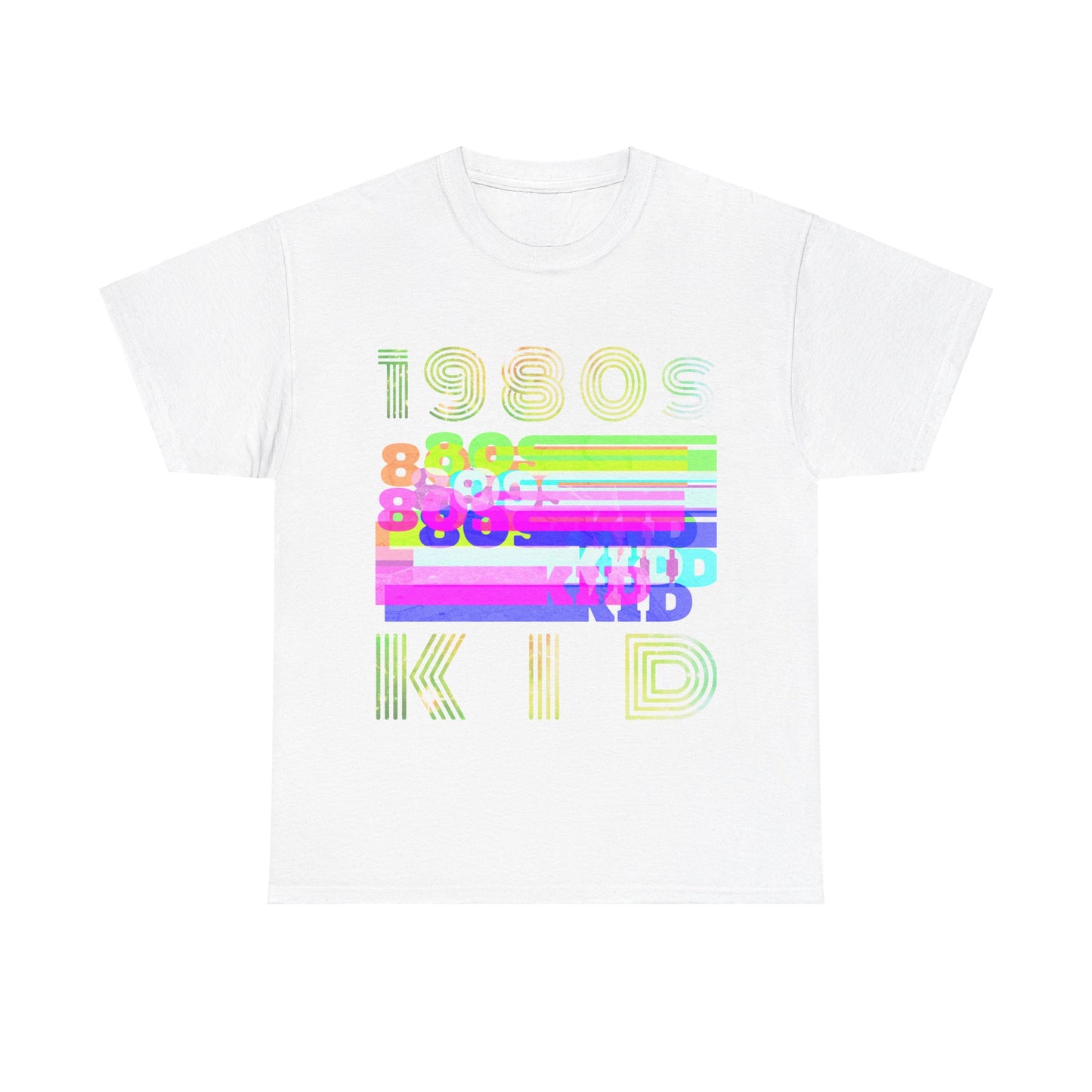 1980s 80s kid decade Unisex Heavy Cotton Tee