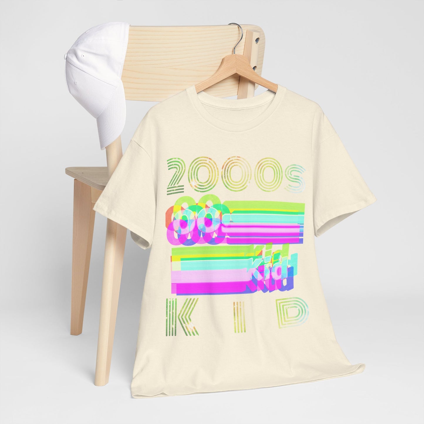 2000s kid 00s funky Unisex Heavy Cotton Tee