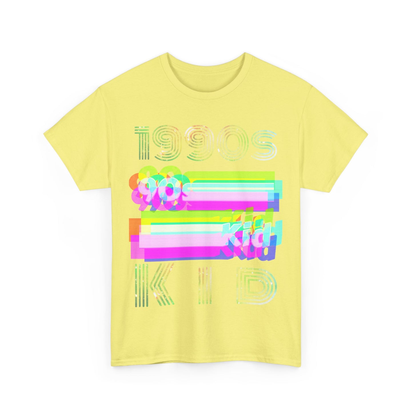 1990s kid decade party Unisex Heavy Cotton Tee