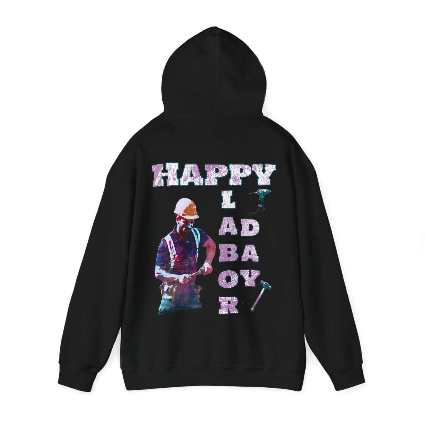 Happy Labor Day supporter Unisex Heavy Blend™ Hooded Sweatshirt