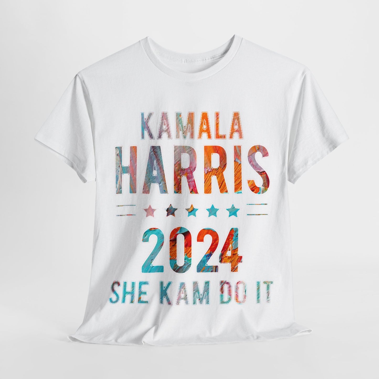 Kamala Harris 2024 Vote Supporter pretty unusual Unisex Heavy Cotton Tee