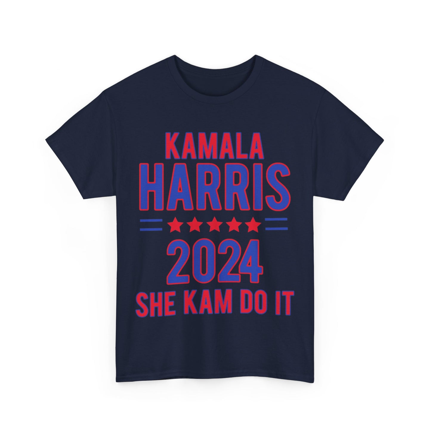 Kamala Harris 2024 Vote Supporter fan Unisex Heavy Cotton Tee