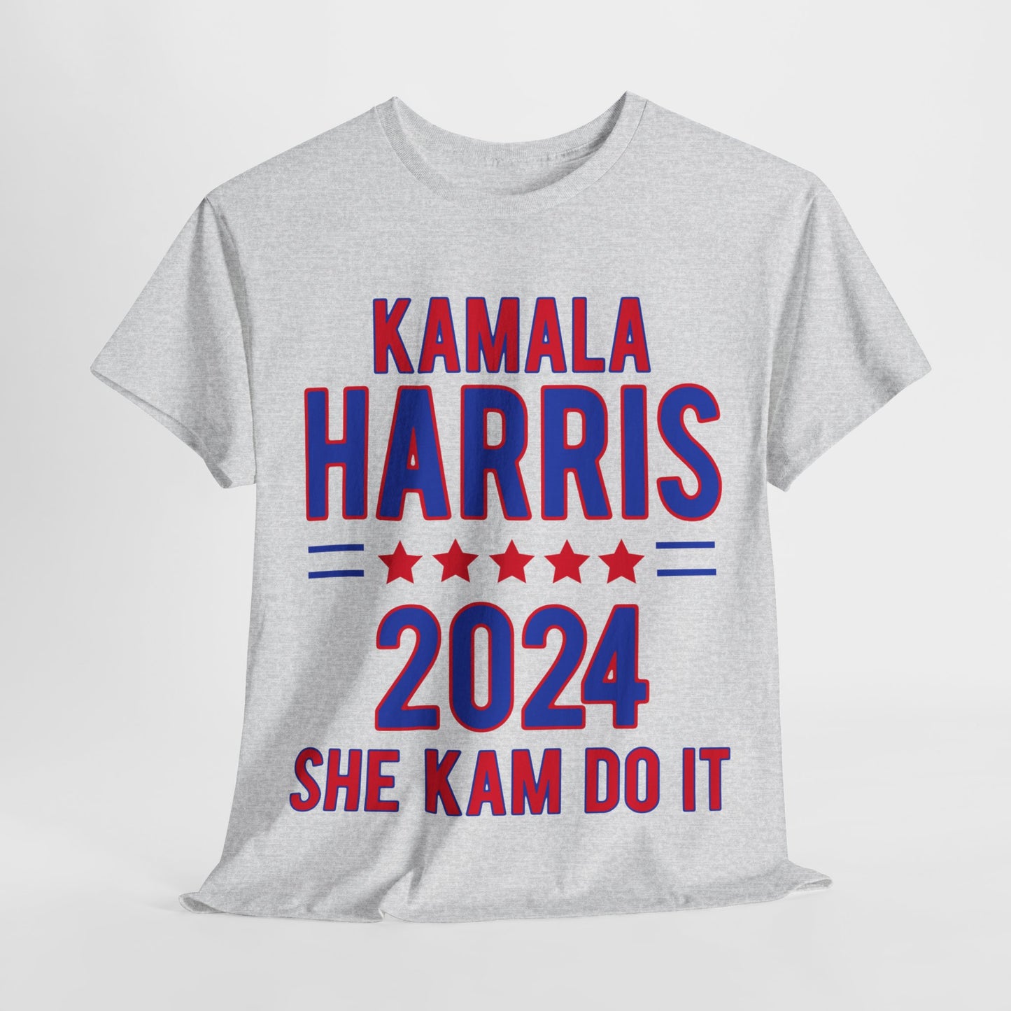 Kamala Harris 2024 Vote Supporter fan Unisex Heavy Cotton Tee