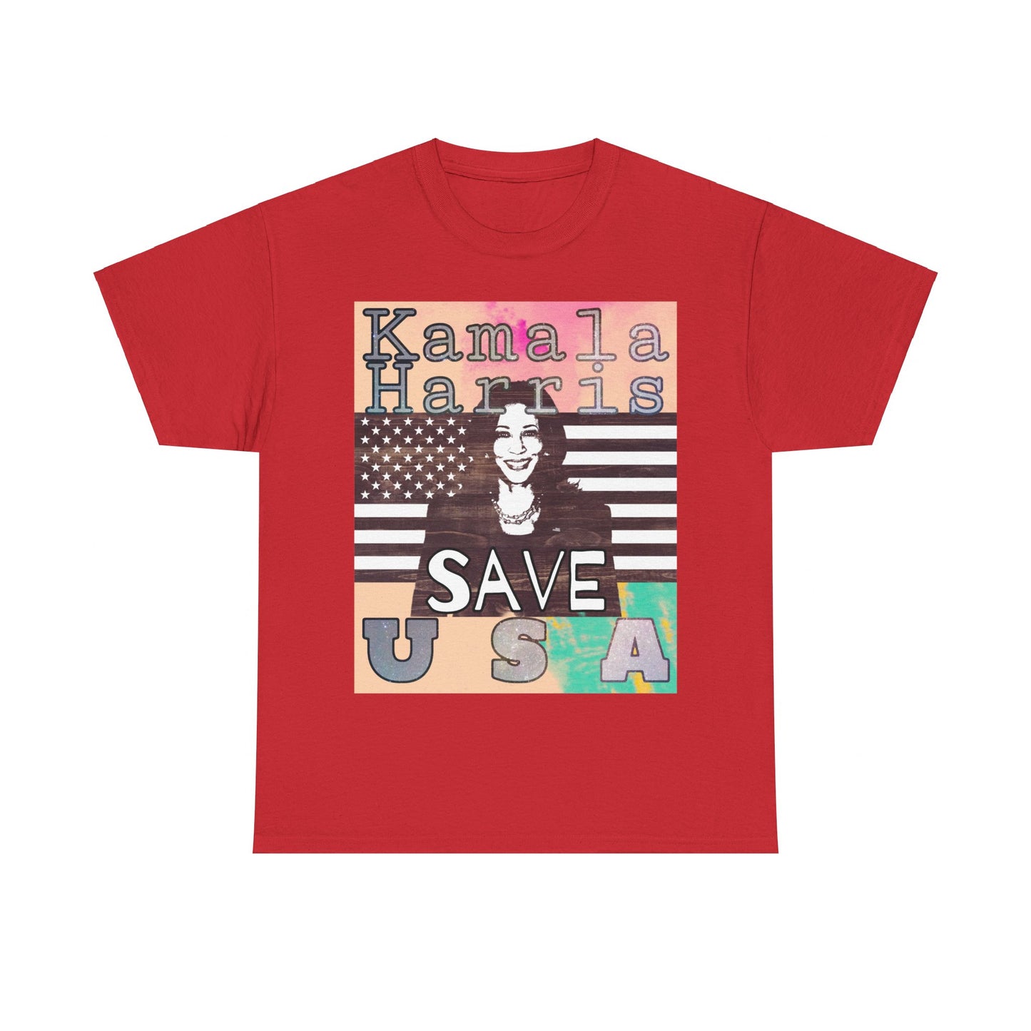 Kamala Harris For President Save USA Unisex Heavy Cotton Tee