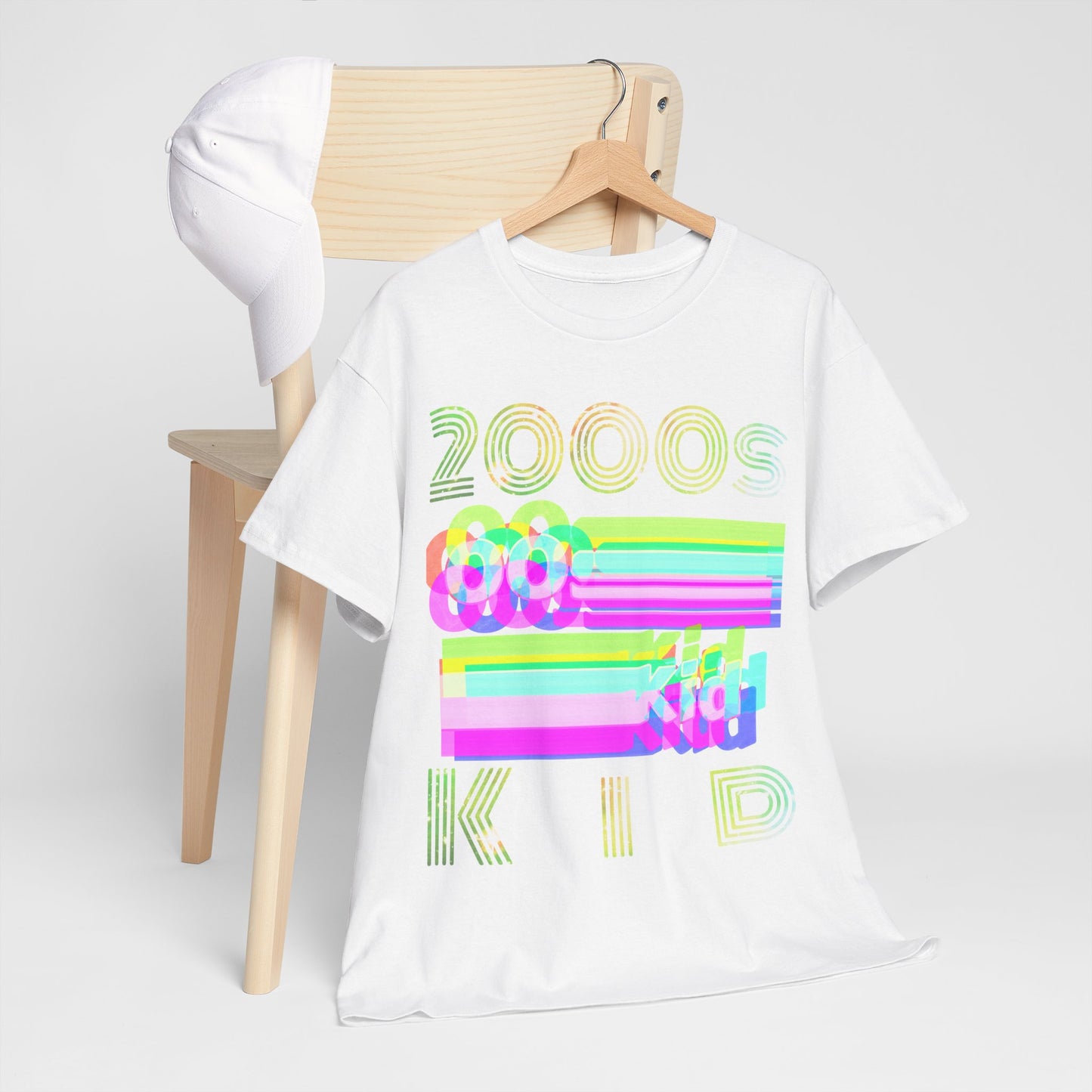 2000s kid 00s funky Unisex Heavy Cotton Tee