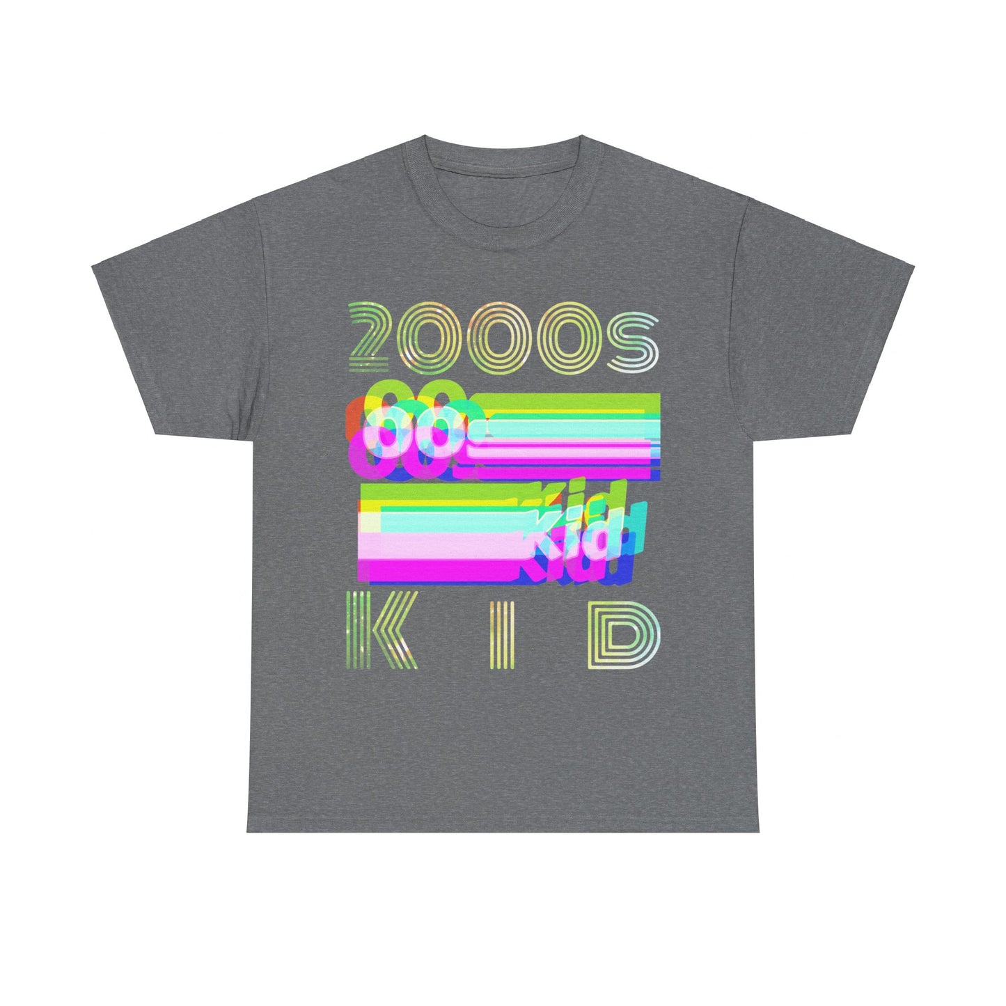 2000s kid 00s funky Unisex Heavy Cotton Tee