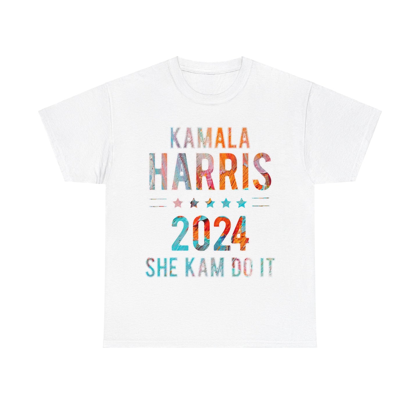 Kamala Harris 2024 Vote Supporter pretty unusual Unisex Heavy Cotton Tee