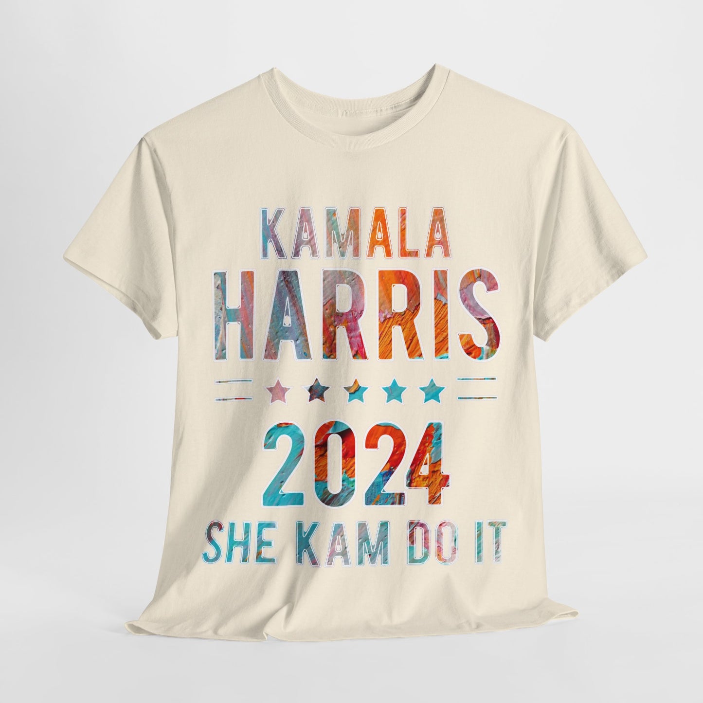 Kamala Harris 2024 Vote Supporter pretty unusual Unisex Heavy Cotton Tee