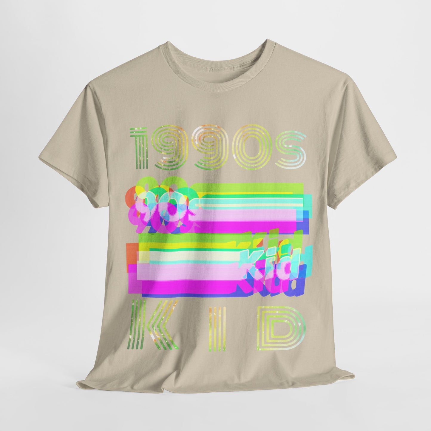 1990s kid decade party Unisex Heavy Cotton Tee