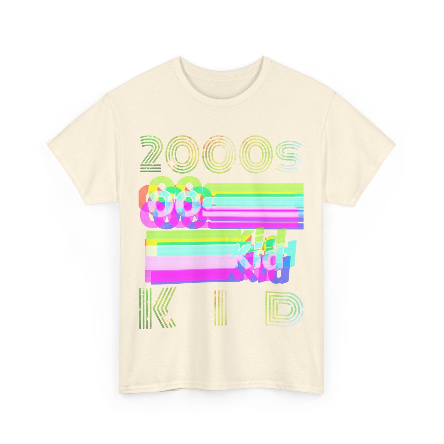 2000s kid 00s funky Unisex Heavy Cotton Tee