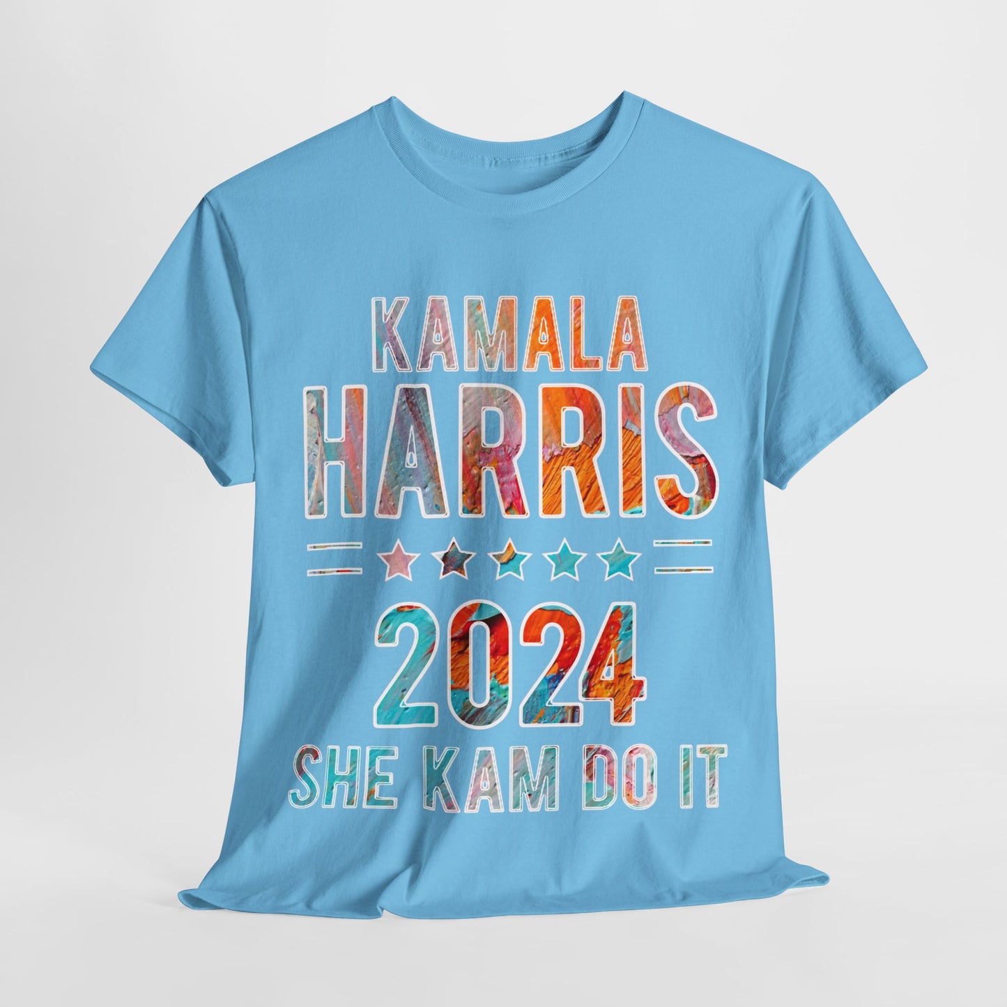 Kamala Harris 2024 Vote Supporter pretty unusual Unisex Heavy Cotton Tee