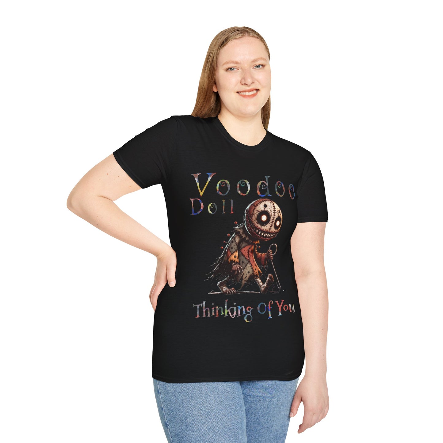 Voodoo Doll Thinking Of You Halloween T-Shirt