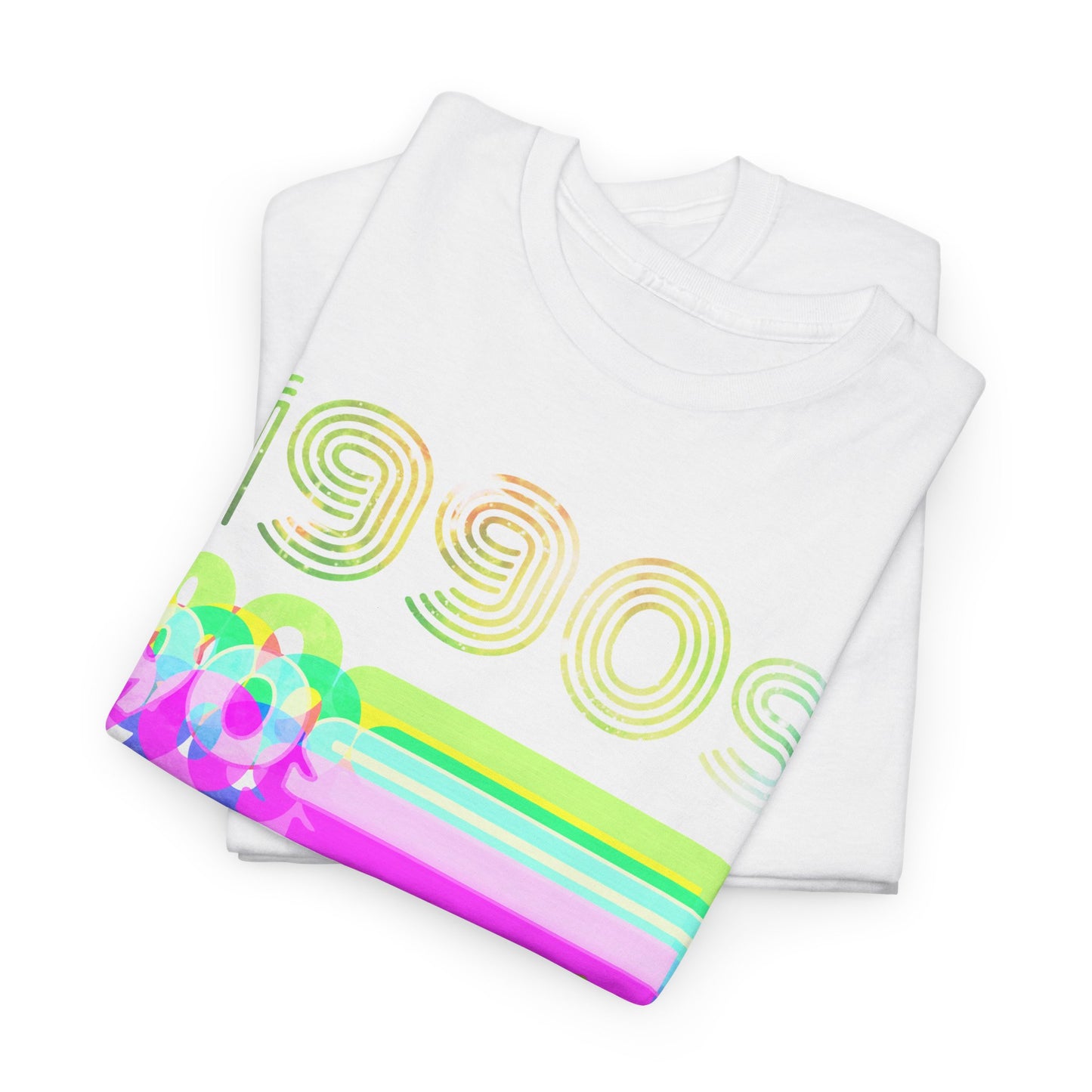 1990s kid decade party Unisex Heavy Cotton Tee