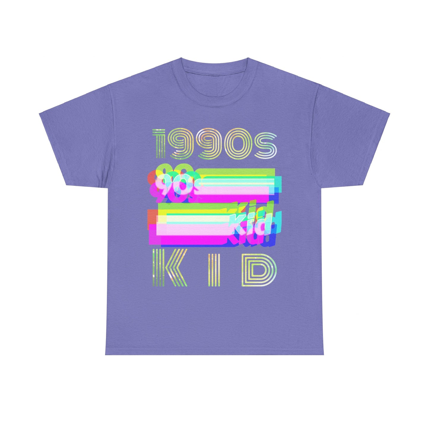 1990s kid decade party Unisex Heavy Cotton Tee