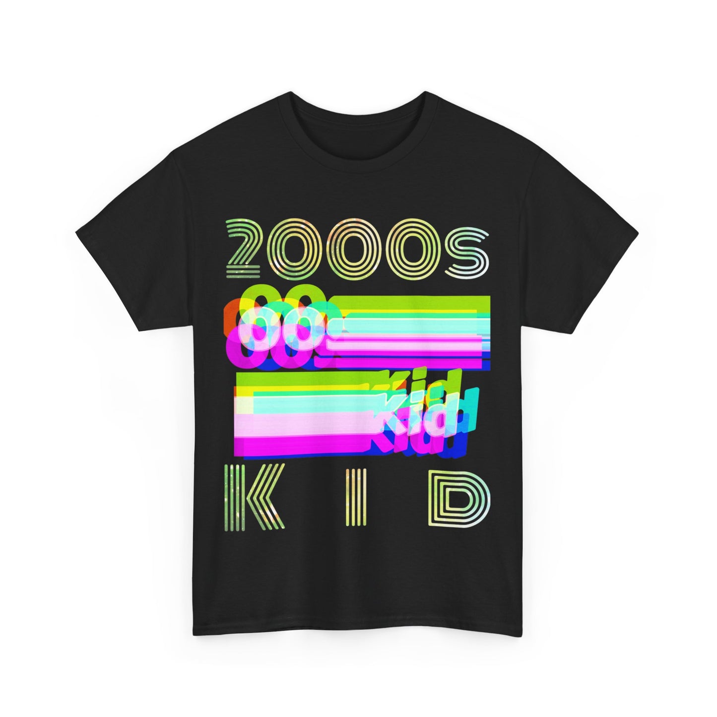 2000s kid 00s funky Unisex Heavy Cotton Tee