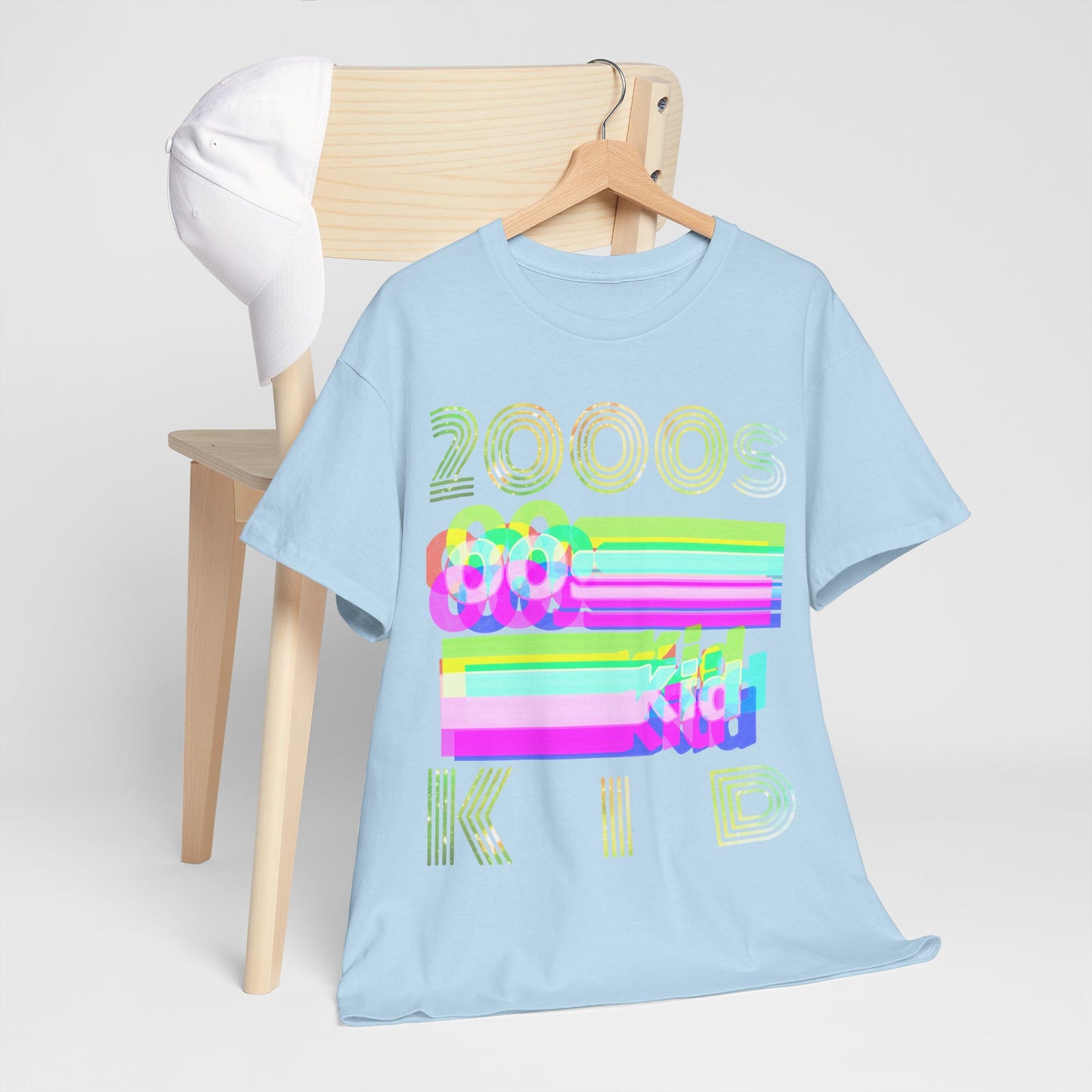 2000s kid 00s funky Unisex Heavy Cotton Tee