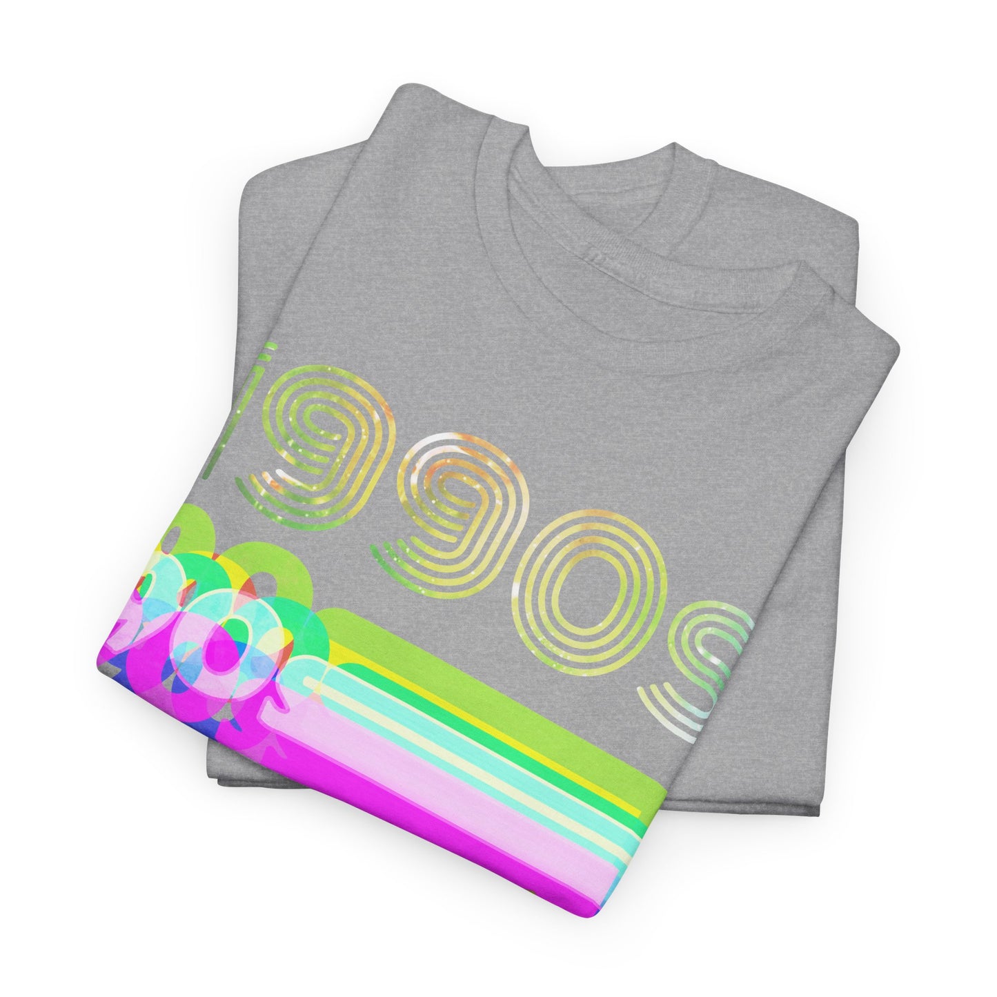 1990s kid decade party Unisex Heavy Cotton Tee