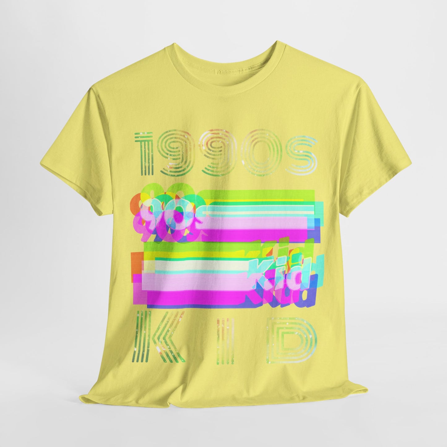 1990s kid decade party Unisex Heavy Cotton Tee