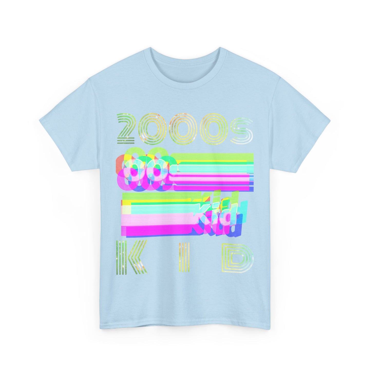 2000s kid 00s funky Unisex Heavy Cotton Tee