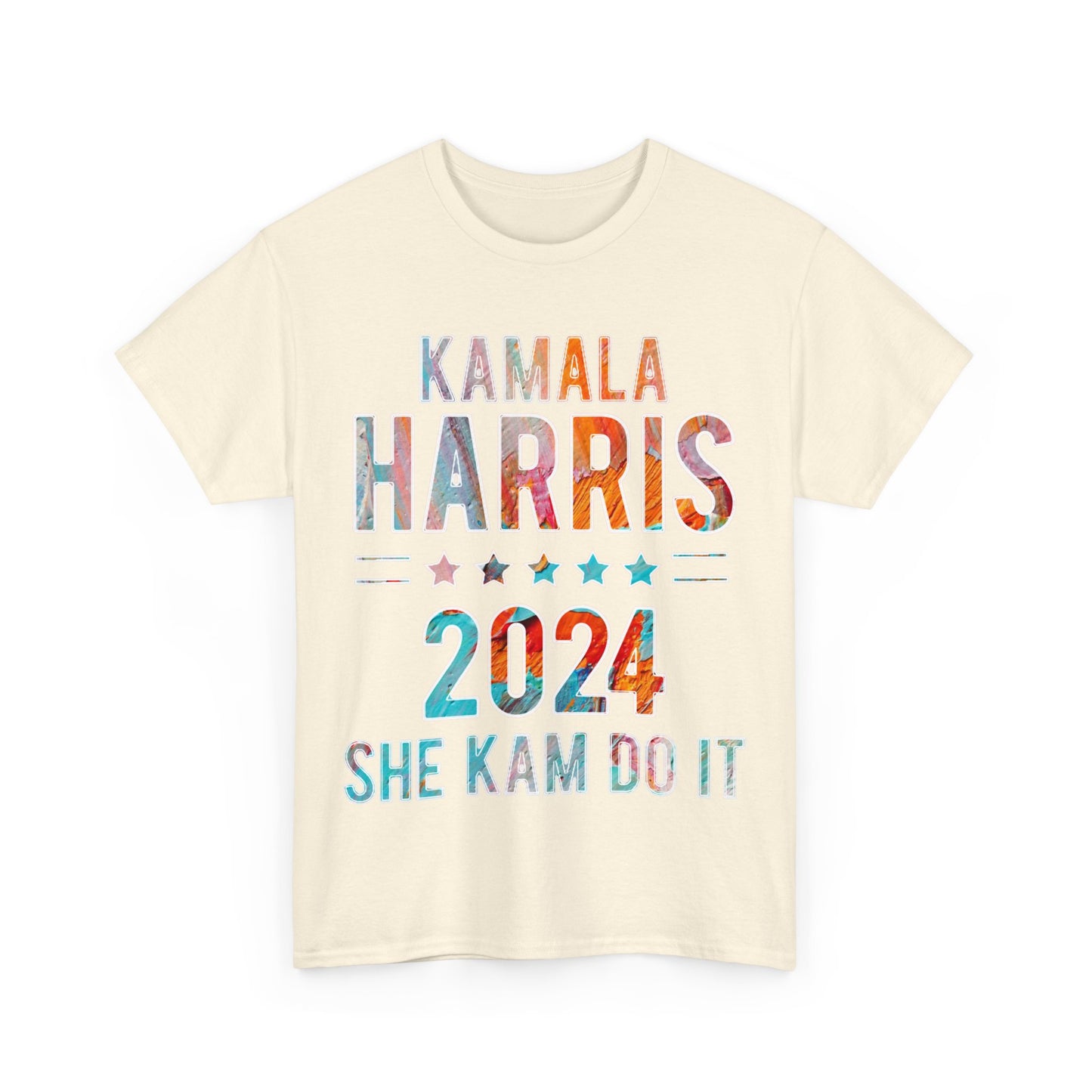 Kamala Harris 2024 Vote Supporter pretty unusual Unisex Heavy Cotton Tee